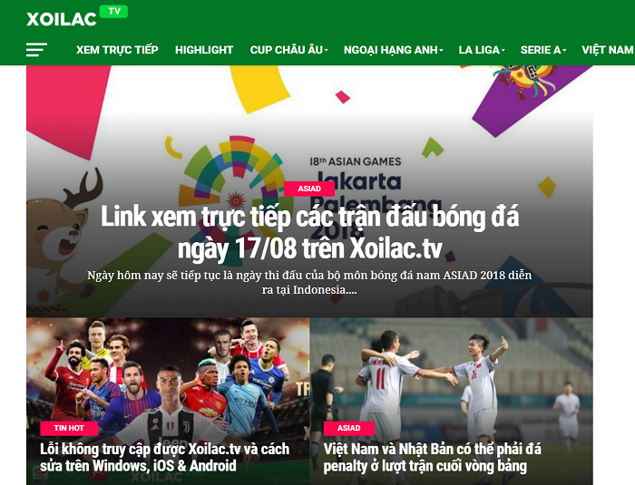 Xoilac cung cấp link xem bóng đá chất lượng